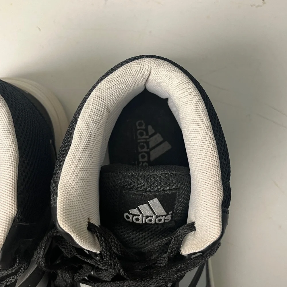 ADIDAS Cloudfoam Ilation Mid Men’s Basketball shoes Black Silver size 9 Sneakers - Picture 4 of 9